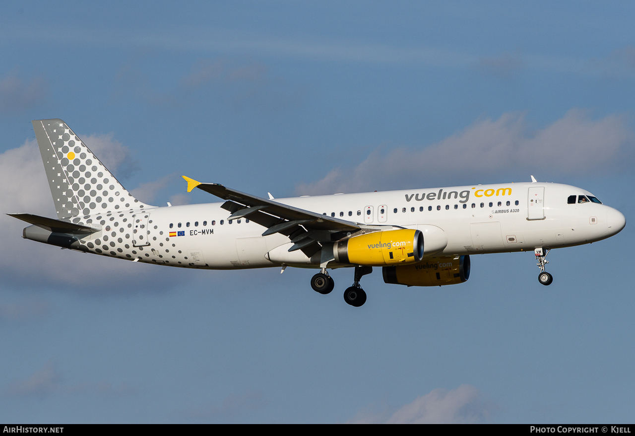 Aircraft Photo of EC-MVM | Airbus A320-232 | Vueling Airlines | AirHistory.net #94389