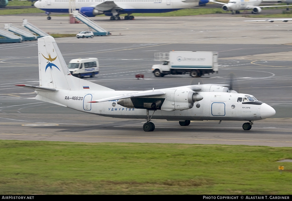 Aircraft Photo of RA-46620 | Antonov An-24RV | Izhavia - Udmurtiya | AirHistory.net #94392