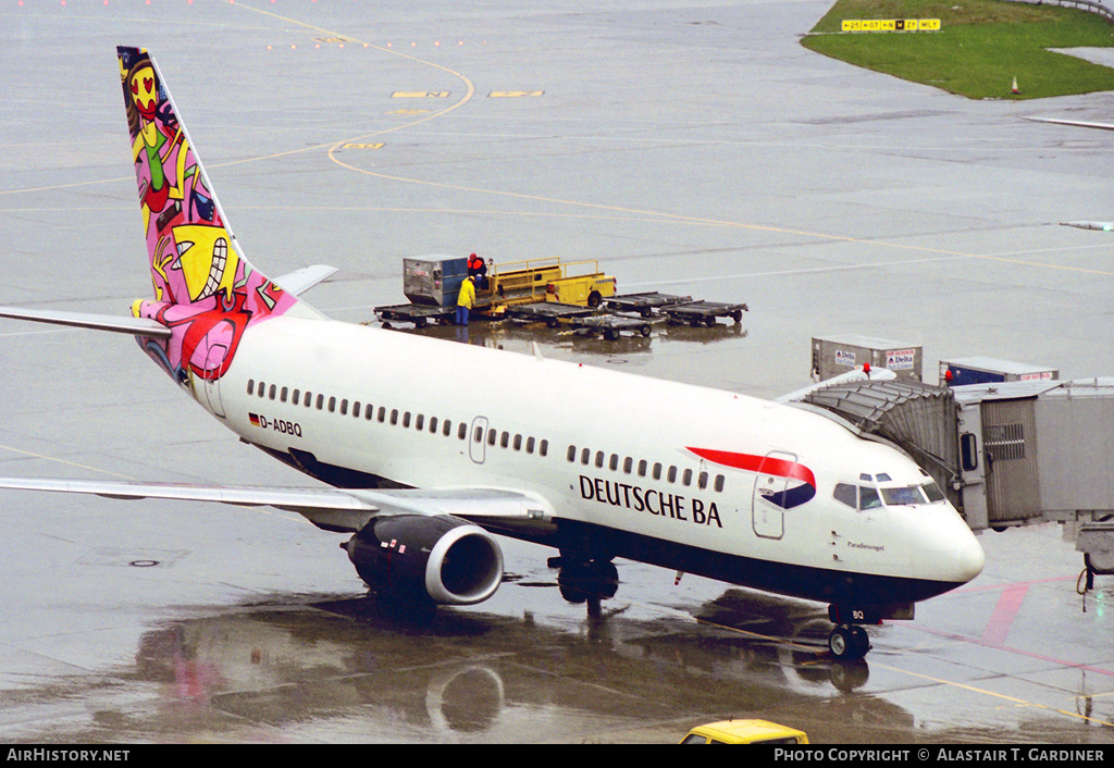 Aircraft Photo of D-ADBQ | Boeing 737-31S | Deutsche BA | AirHistory.net #94393