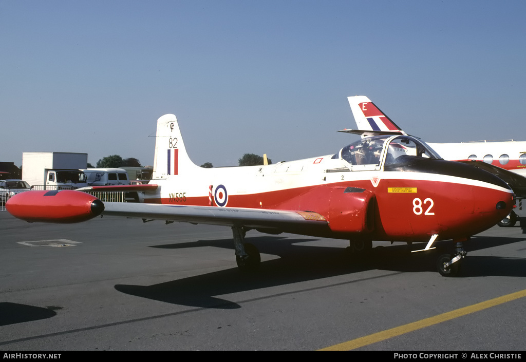 Aircraft Photo of XN595 | Hunting P.84 Jet Provost T3A | UK - Air Force | AirHistory.net #94394