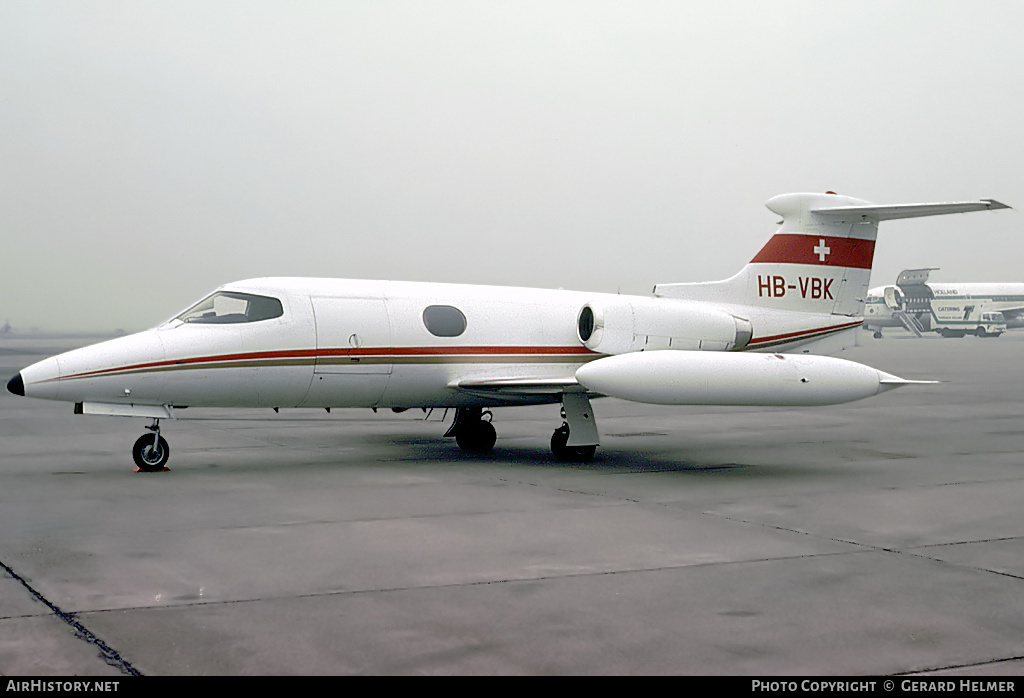 Aircraft Photo of HB-VBK | Lear Jet 24 | AirHistory.net #94395