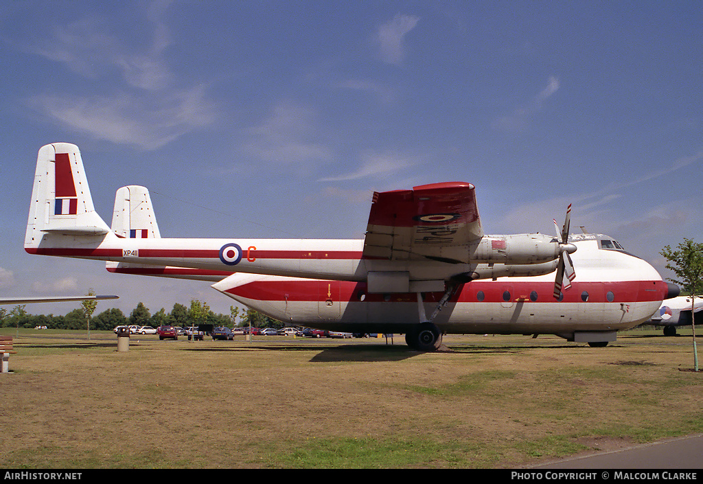 Aircraft Photo of XP411 | Armstrong Whitworth AW-660 Argosy T.1 | UK - Air Force | AirHistory.net #94432