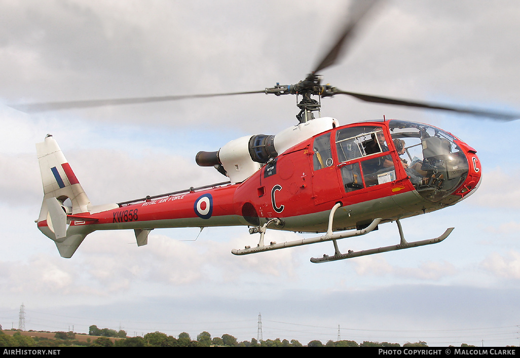 Aircraft Photo of G-DMSS / XW858 | Aerospatiale SA-341D Gazelle HT3 | UK - Air Force | AirHistory.net #94436