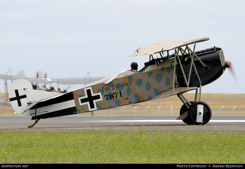 Aircraft Photo of ZK-FOD / 7871/18 | Fokker D.VII (replica) | Germany - Air Force | AirHistory.net #94439