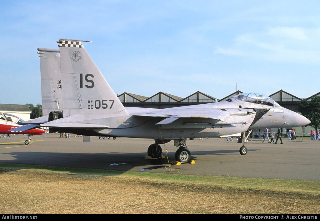 Aircraft Photo of 80-0057 / AF80-057 | McDonnell Douglas F-15D Eagle | USA - Air Force | AirHistory.net #94449