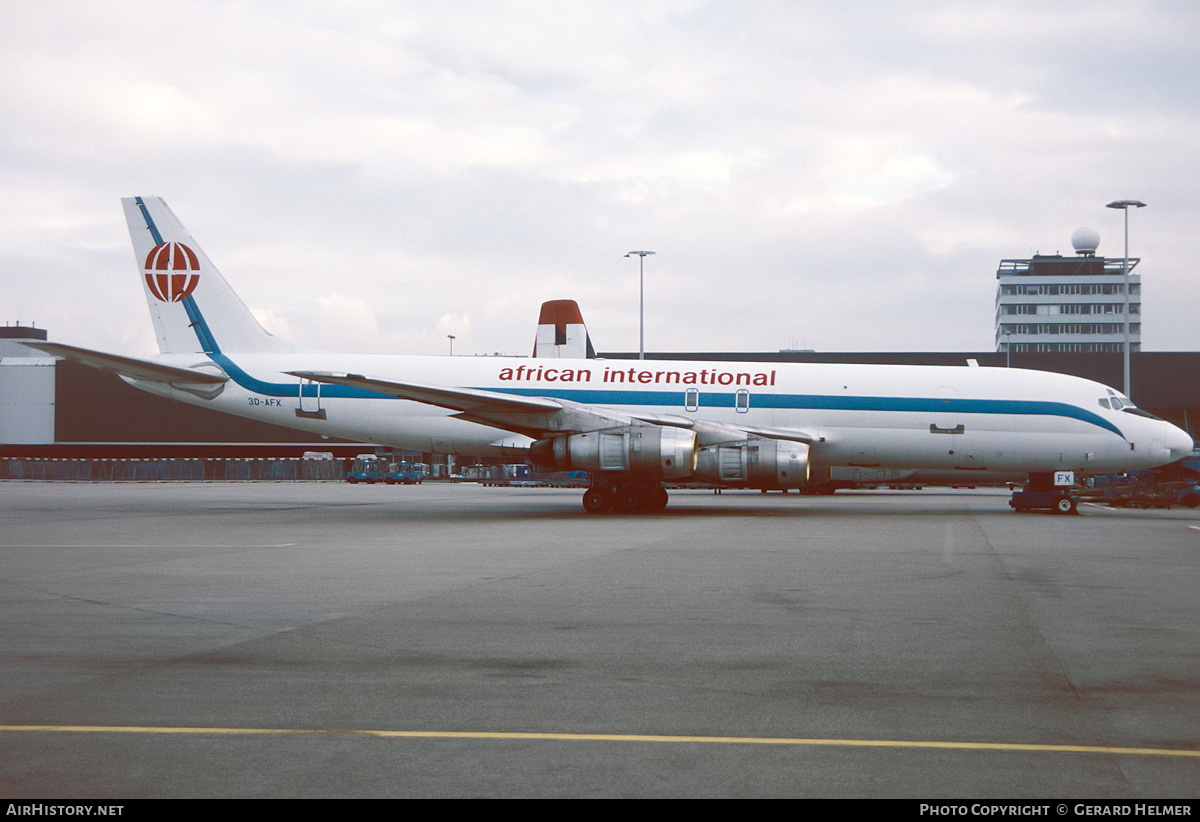 Aircraft Photo of 3D-AFX | Douglas DC-8-54AF Jet Trader | African International Airways | AirHistory.net #94462