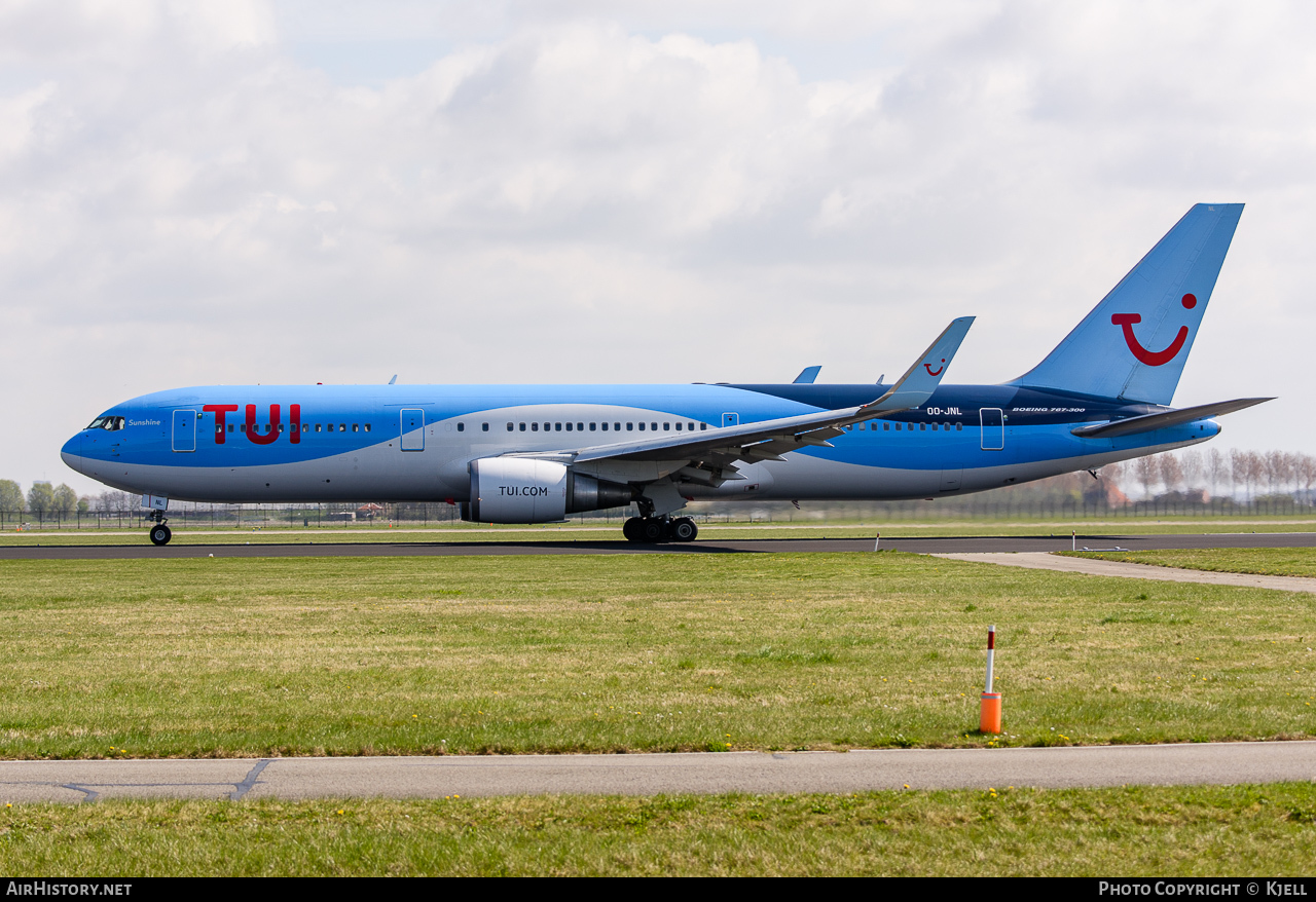 Aircraft Photo of OO-JNL | Boeing 767-304/ER | TUI | AirHistory.net #94464