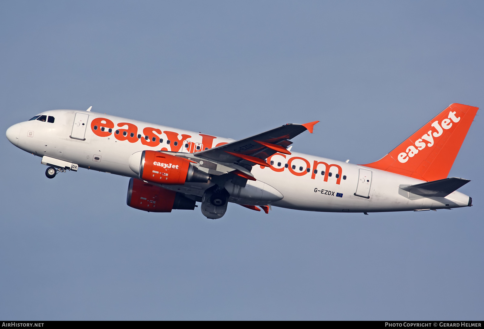 Aircraft Photo of G-EZDX | Airbus A319-111 | EasyJet | AirHistory.net #94482