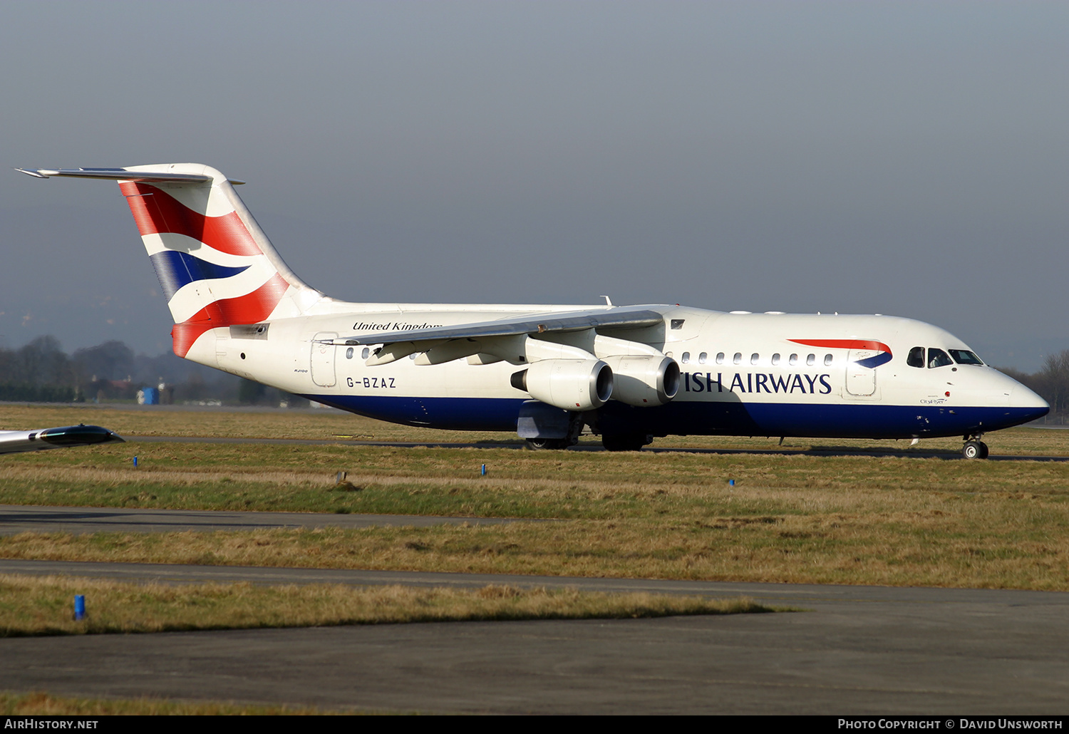 Aircraft Photo of G-BZAZ | BAE Systems Avro 146-RJ100 | British Airways | AirHistory.net #94486