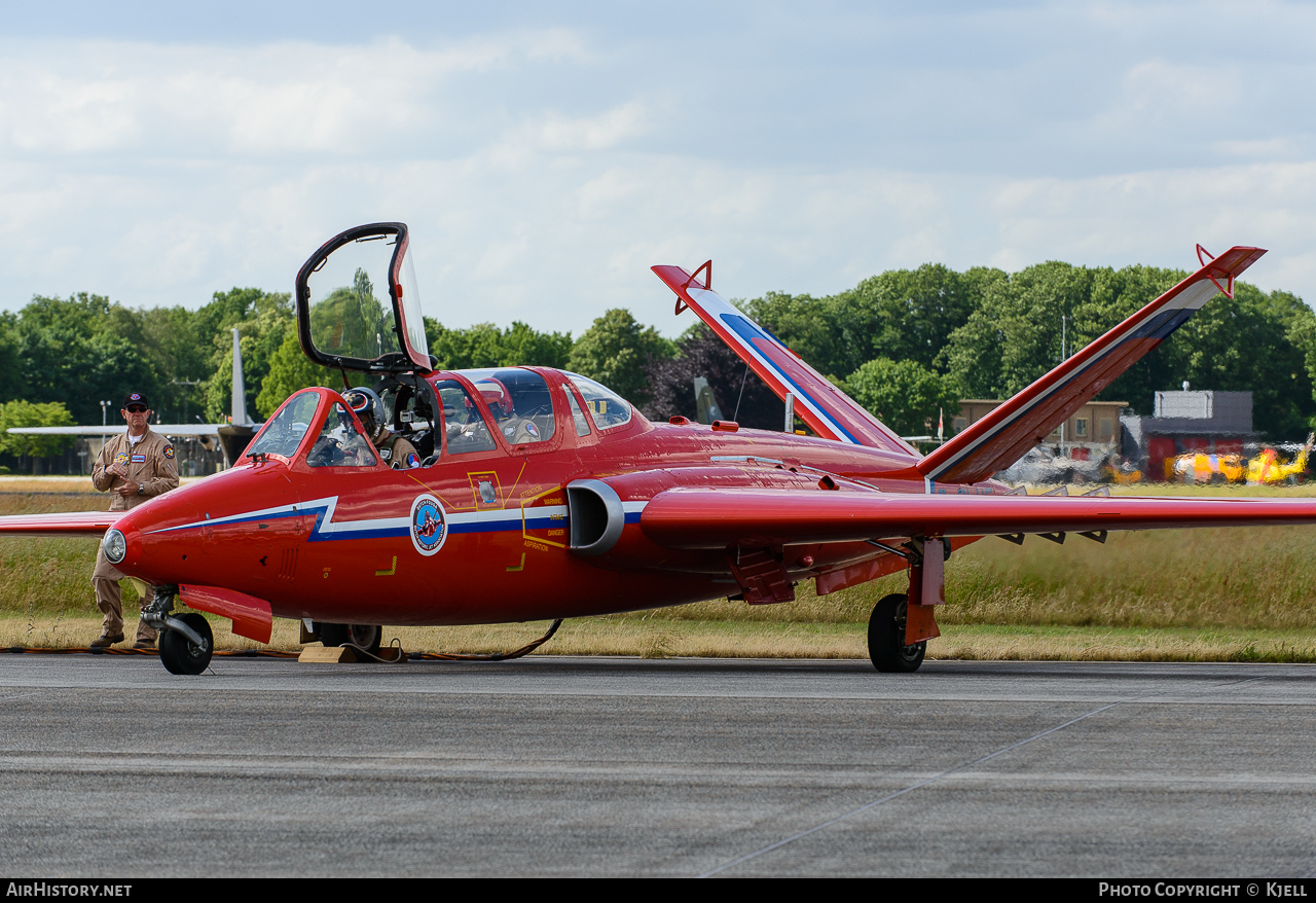 Aircraft Photo of F-GLHF | Fouga CM-170R-1 Magister | DHJA - Dutch Historic Jet Association | AirHistory.net #94495