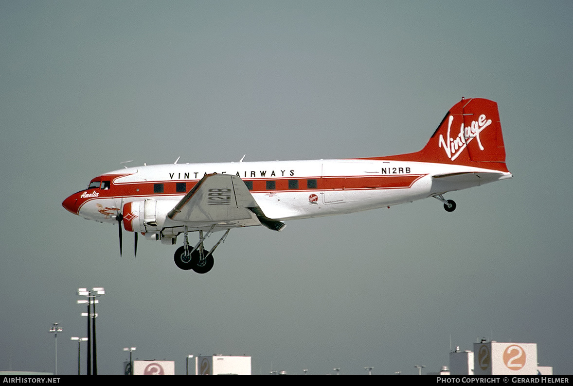 Aircraft Photo of N12RB | Douglas C-47A Skytrain | Vintage Airways | AirHistory.net #94498