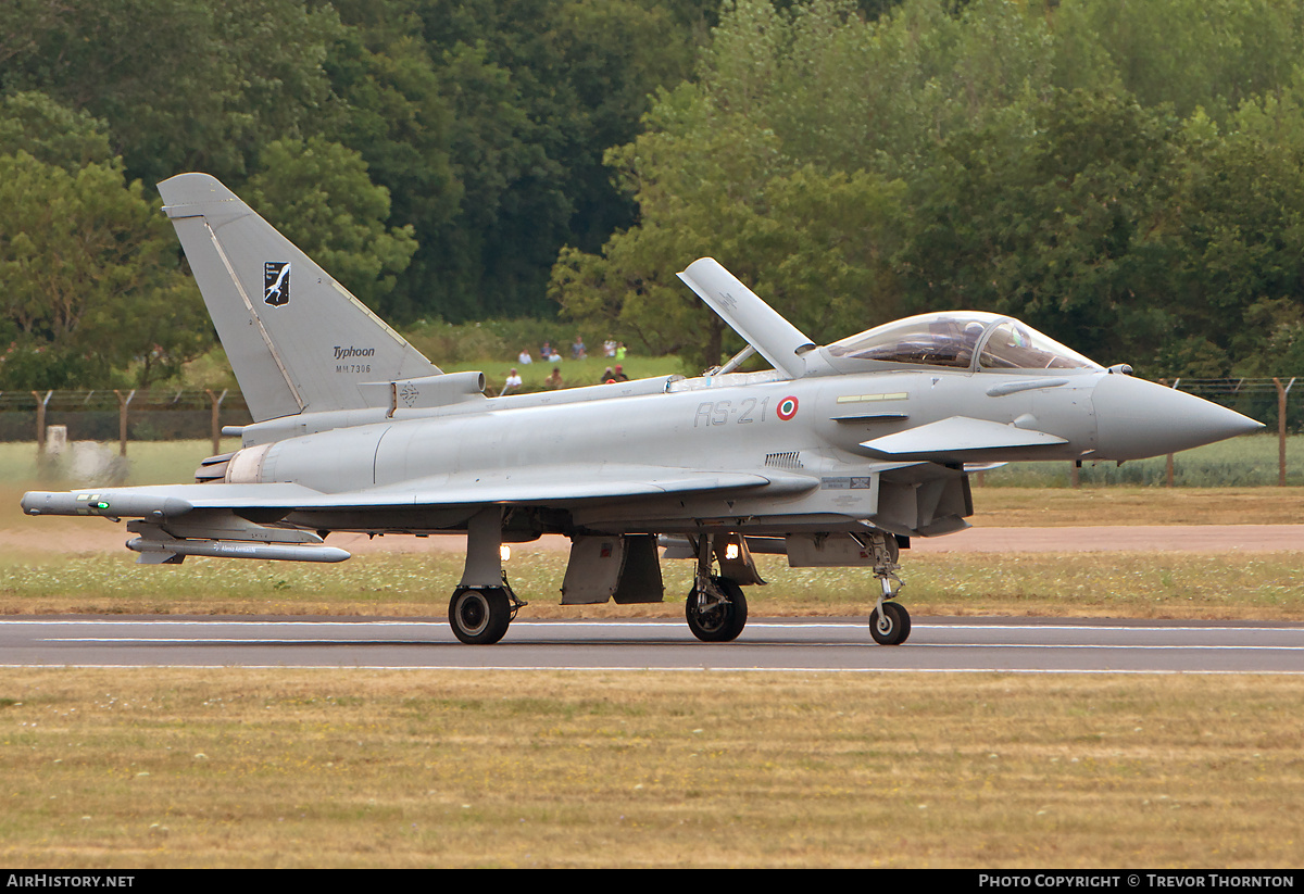 Aircraft Photo of MM7306 | Eurofighter EF-2000 Typhoon S | Italy - Air Force | AirHistory.net #94500