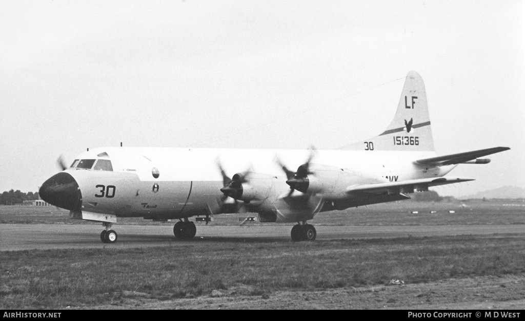 Aircraft Photo of 151366 | Lockheed P-3A Orion | USA - Navy | AirHistory.net #94508