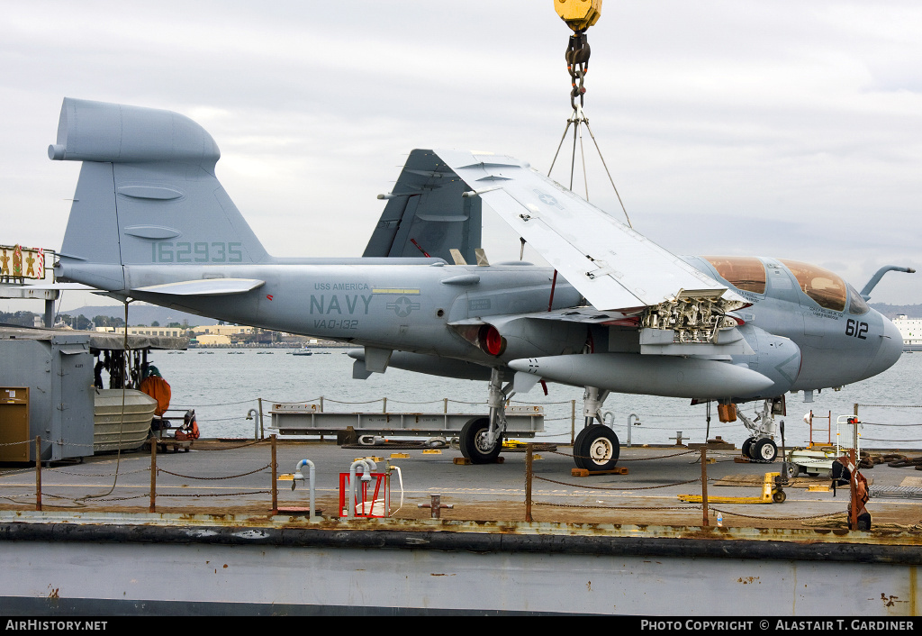 Aircraft Photo of 162935 | Grumman EA-6B Prowler (G-128) | USA - Navy | AirHistory.net #94520