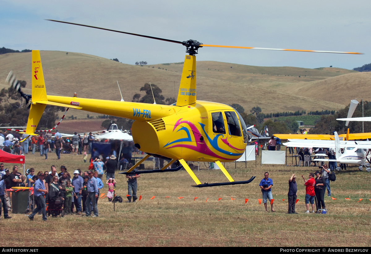 Aircraft Photo of VH-FRL | Robinson R-44 Clipper II | Barossa Helicopters | AirHistory.net #94523