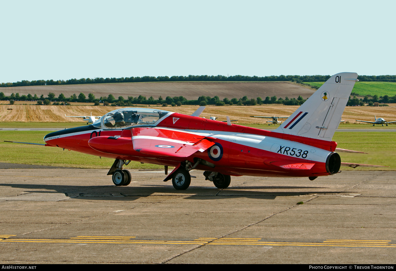 Aircraft Photo of G-RORI / XR538 | Folland Fo.144 Gnat T.1 | UK - Air Force | AirHistory.net #94527