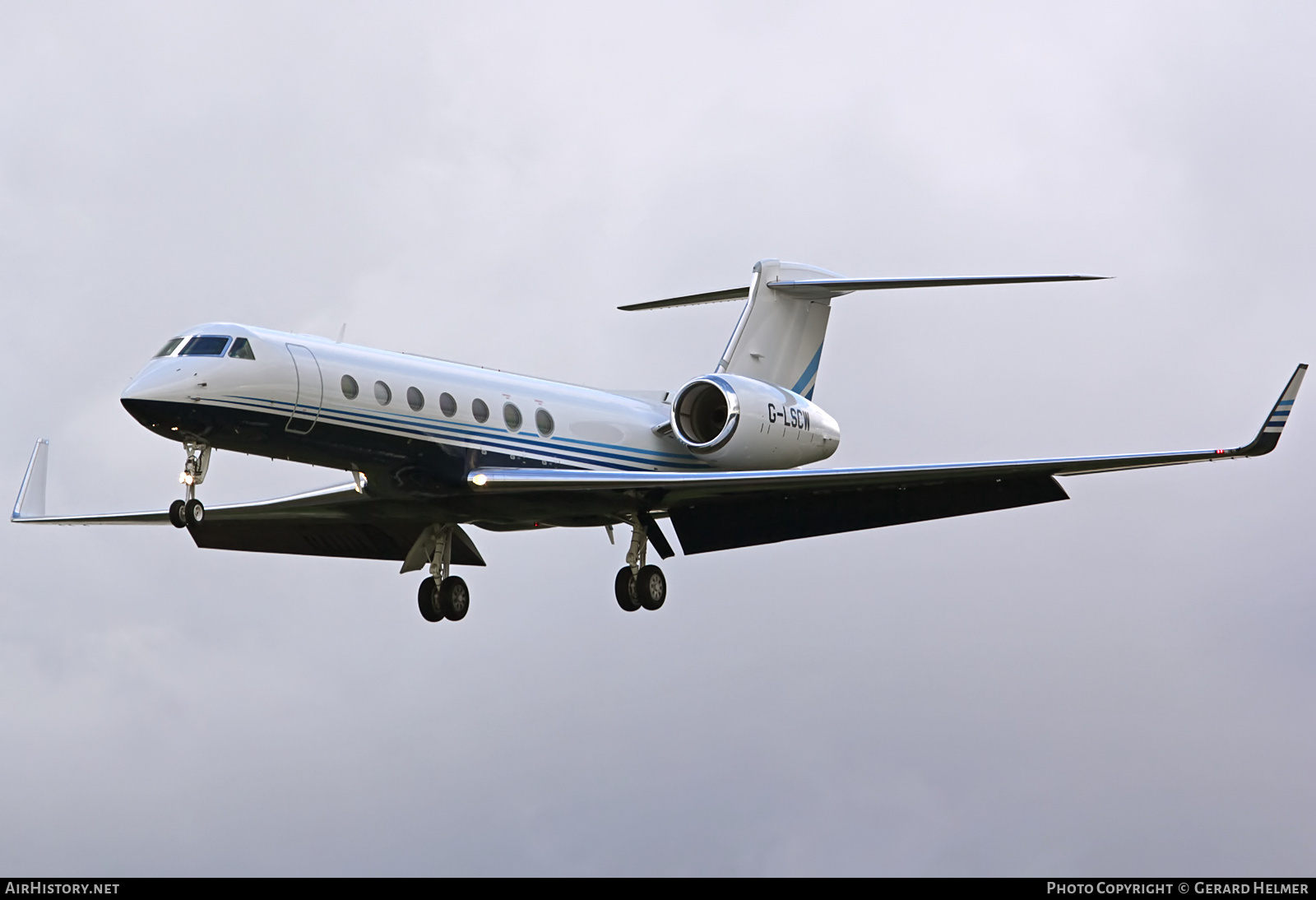 Aircraft Photo of G-LSCW | Gulfstream Aerospace G-V Gulfstream V-SP | AirHistory.net #94539