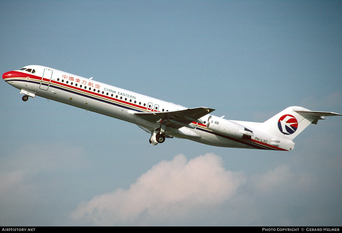 Aircraft Photo of PH-LXC | Fokker 100 (F28-0100) | China Eastern Airlines | AirHistory.net #94543