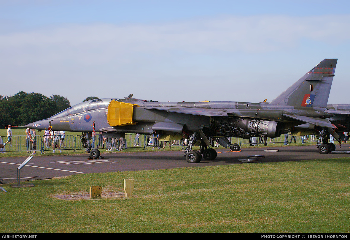 Aircraft Photo of XX837 | Sepecat Jaguar T2 | UK - Air Force | AirHistory.net #94552