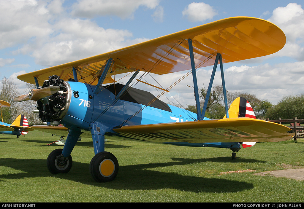 Aircraft Photo of N1731B | Boeing PT-13D Kaydet (E75) | USA - Army | AirHistory.net #94564