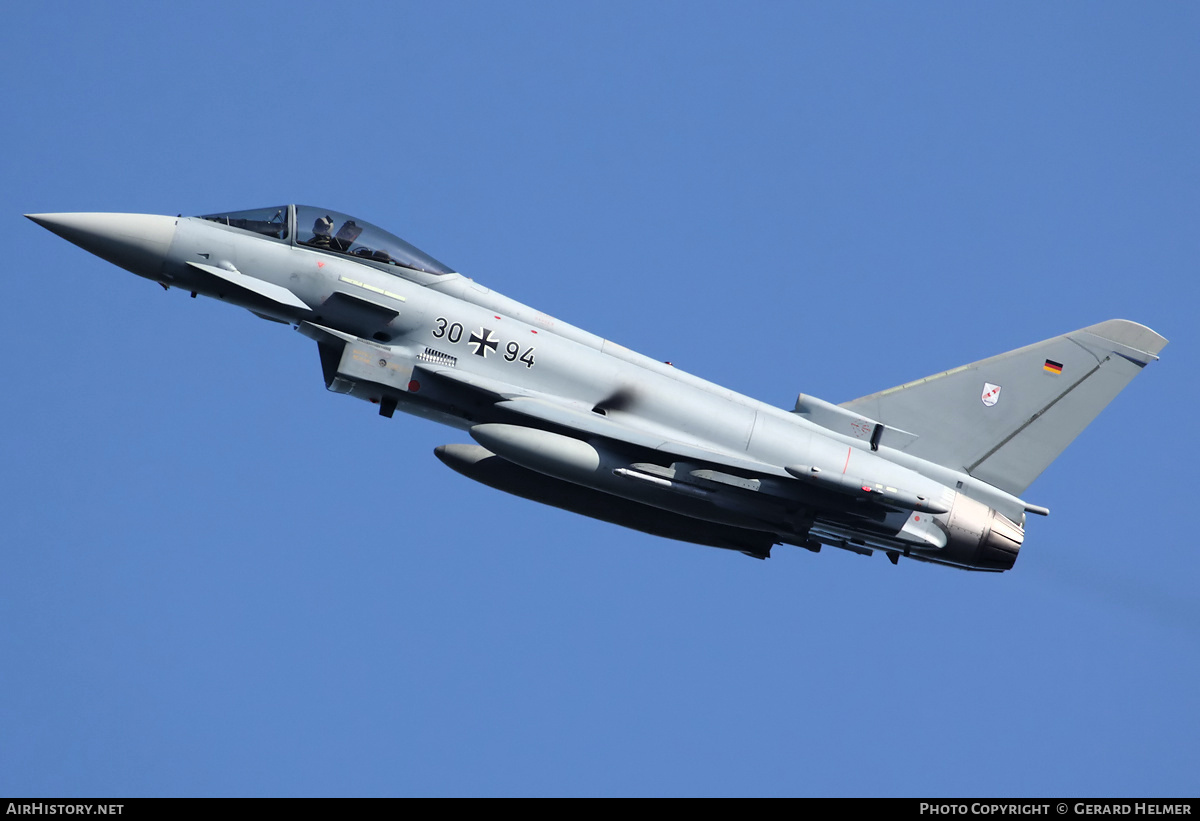 Aircraft Photo of 3094 | Eurofighter EF-2000 Typhoon S | Germany - Air Force | AirHistory.net #94570