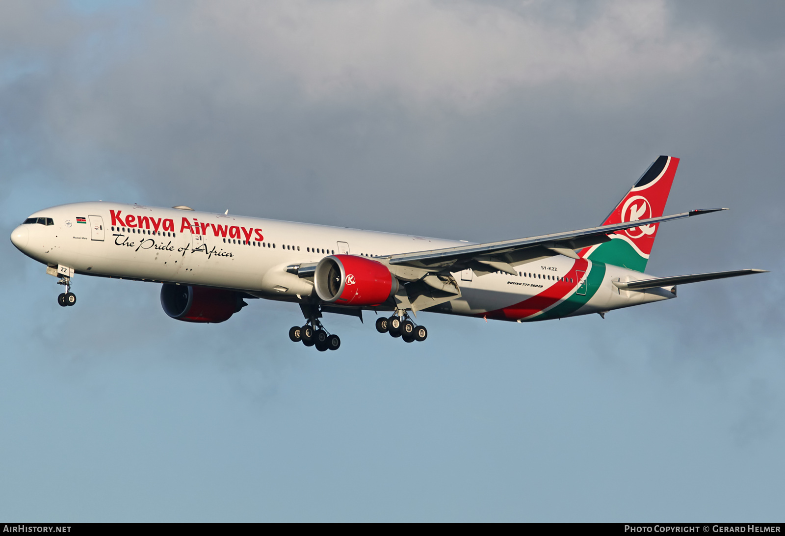 Aircraft Photo of 5Y-KZZ | Boeing 777-36N/ER | Kenya Airways | AirHistory.net #94576