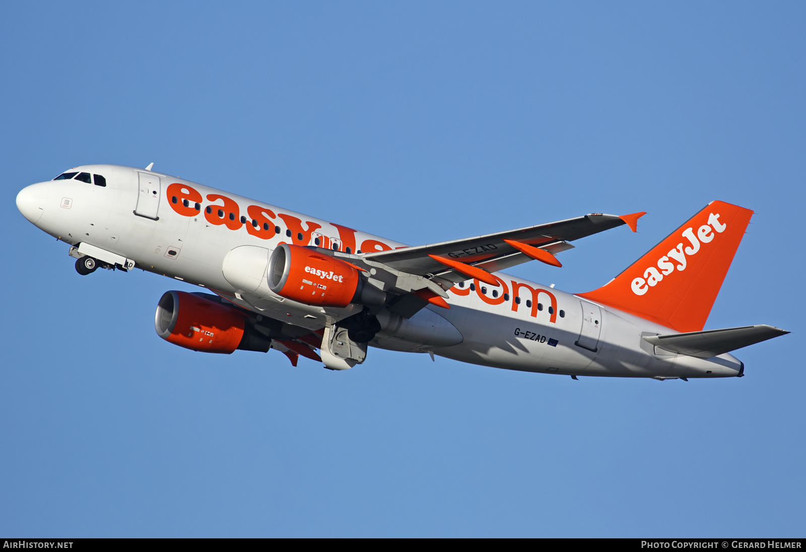 Aircraft Photo of G-EZAD | Airbus A319-111 | EasyJet | AirHistory.net #94584