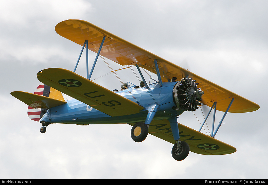 Aircraft Photo of G-CCXB / 699 | Boeing N2S-3 Kaydet (B75N1) | USA - Army | AirHistory.net #94587