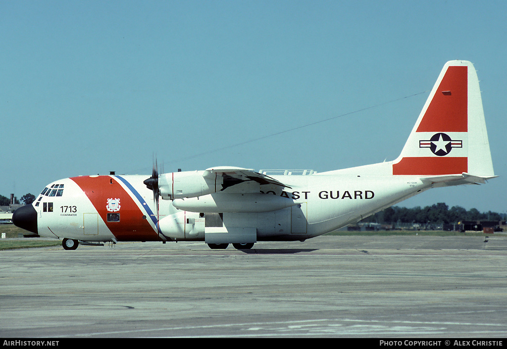 Aircraft Photo of 1713 | Lockheed HC-130H Hercules (L-382) | USA - Coast Guard | AirHistory.net #94592