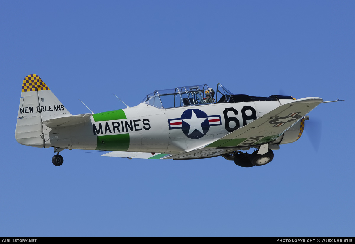 Aircraft Photo of N4983N | North American AT-6D Texan | USA - Marines | AirHistory.net #94593