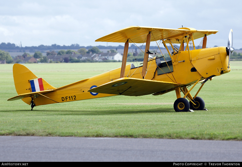 Aircraft Photo of G-ANRM / DF112 | De Havilland D.H. 82A Tiger Moth II | UK - Air Force | AirHistory.net #94594