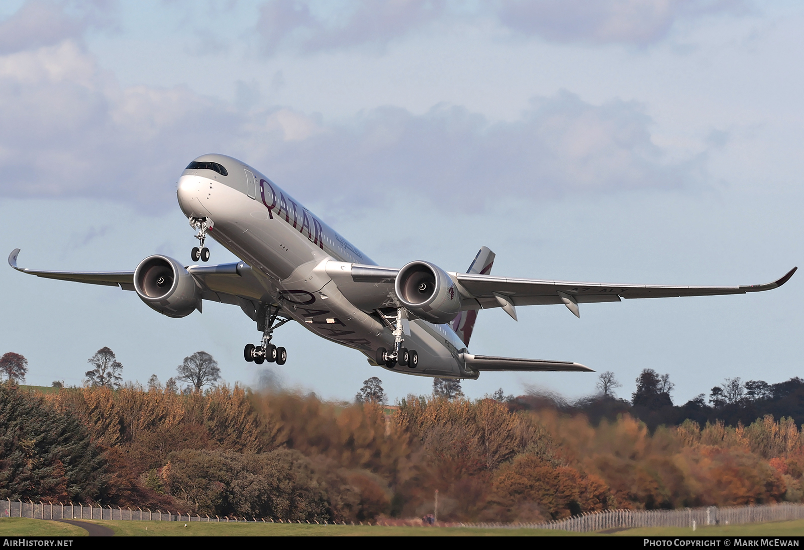 Aircraft Photo of A7-ALY | Airbus A350-941 | Qatar Airways | AirHistory.net #94598