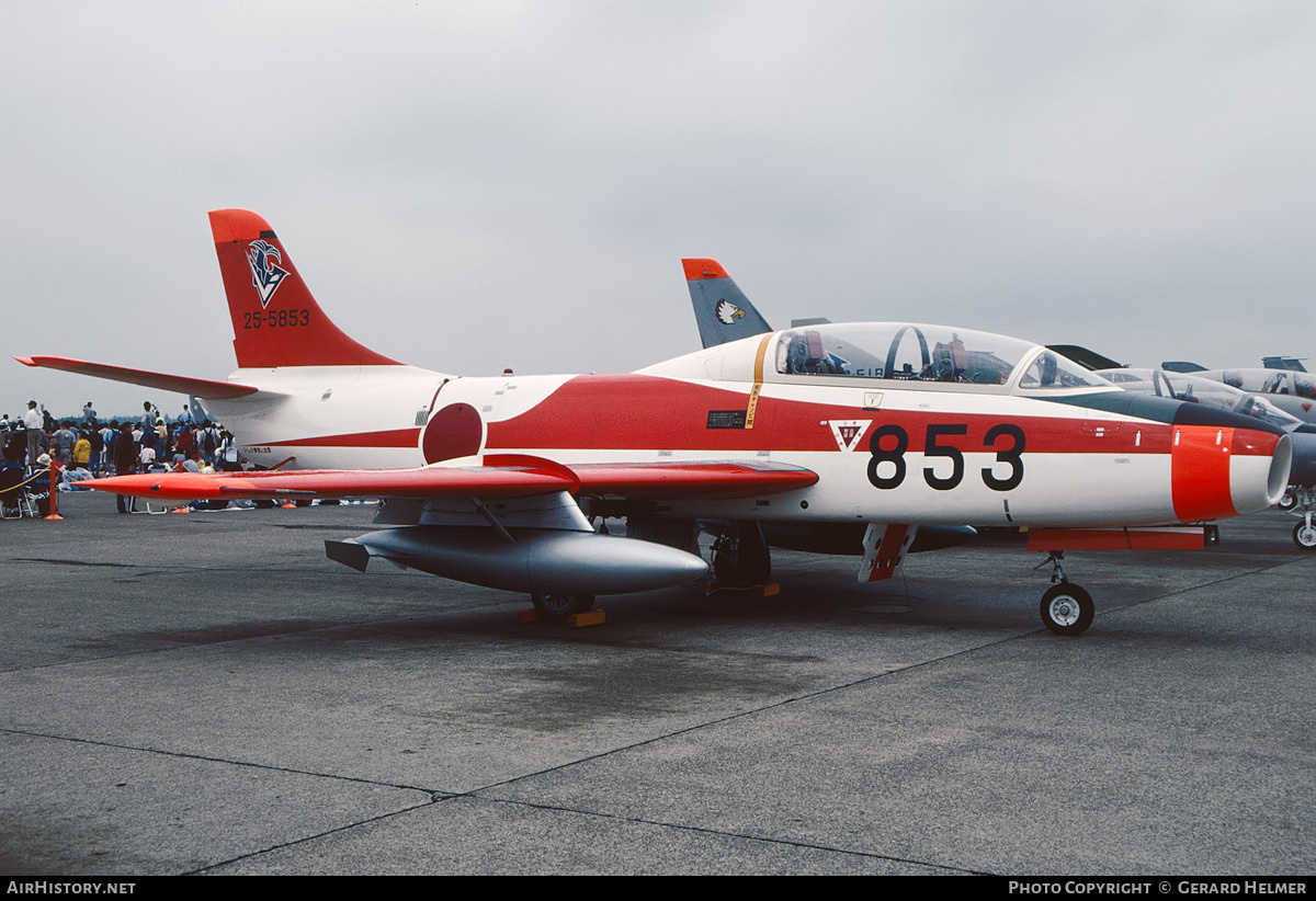 Aircraft Photo of 25-5853 | Fuji T-1B | Japan - Air Force | AirHistory.net #94599