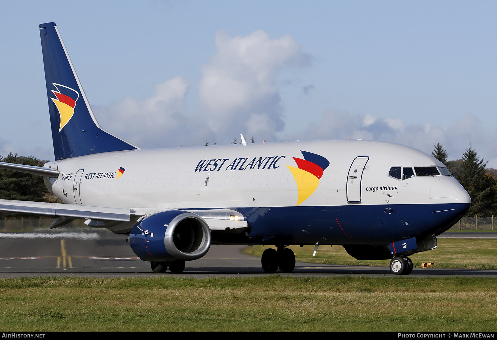 Aircraft Photo of G-JMCP | Boeing 737-3T0(SF) | West Atlantic Cargo Airlines | AirHistory.net #94603