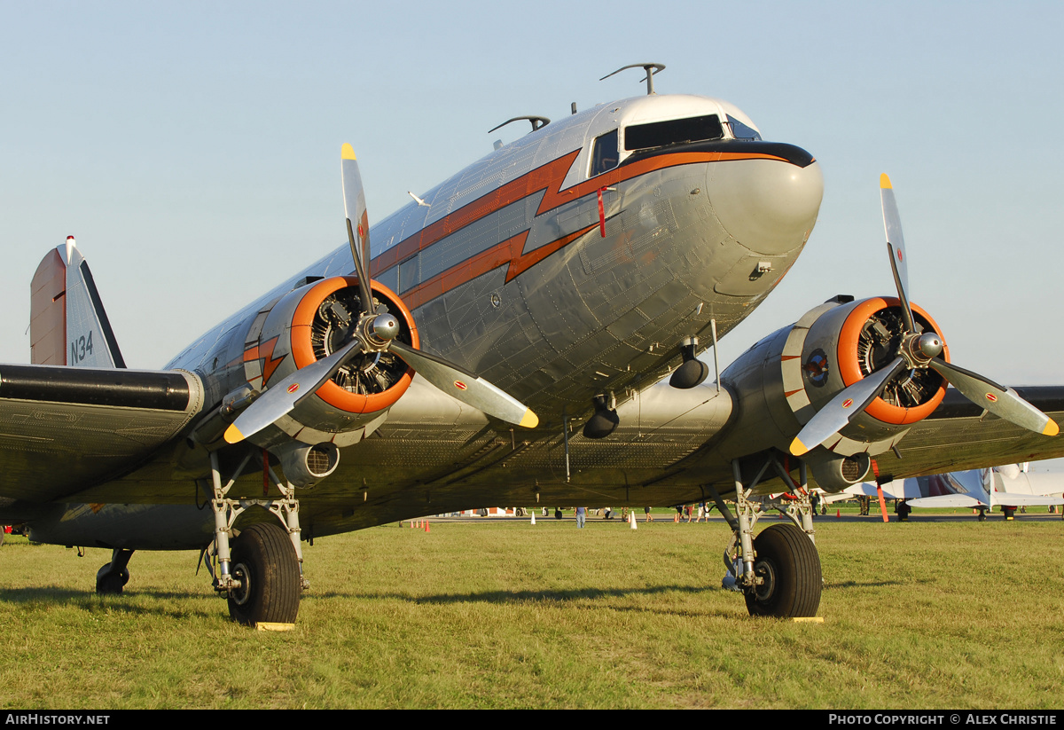 Aircraft Photo of N34 | Douglas TC-47K Skytrain | FAA - Federal Aviation Administration | AirHistory.net #94609