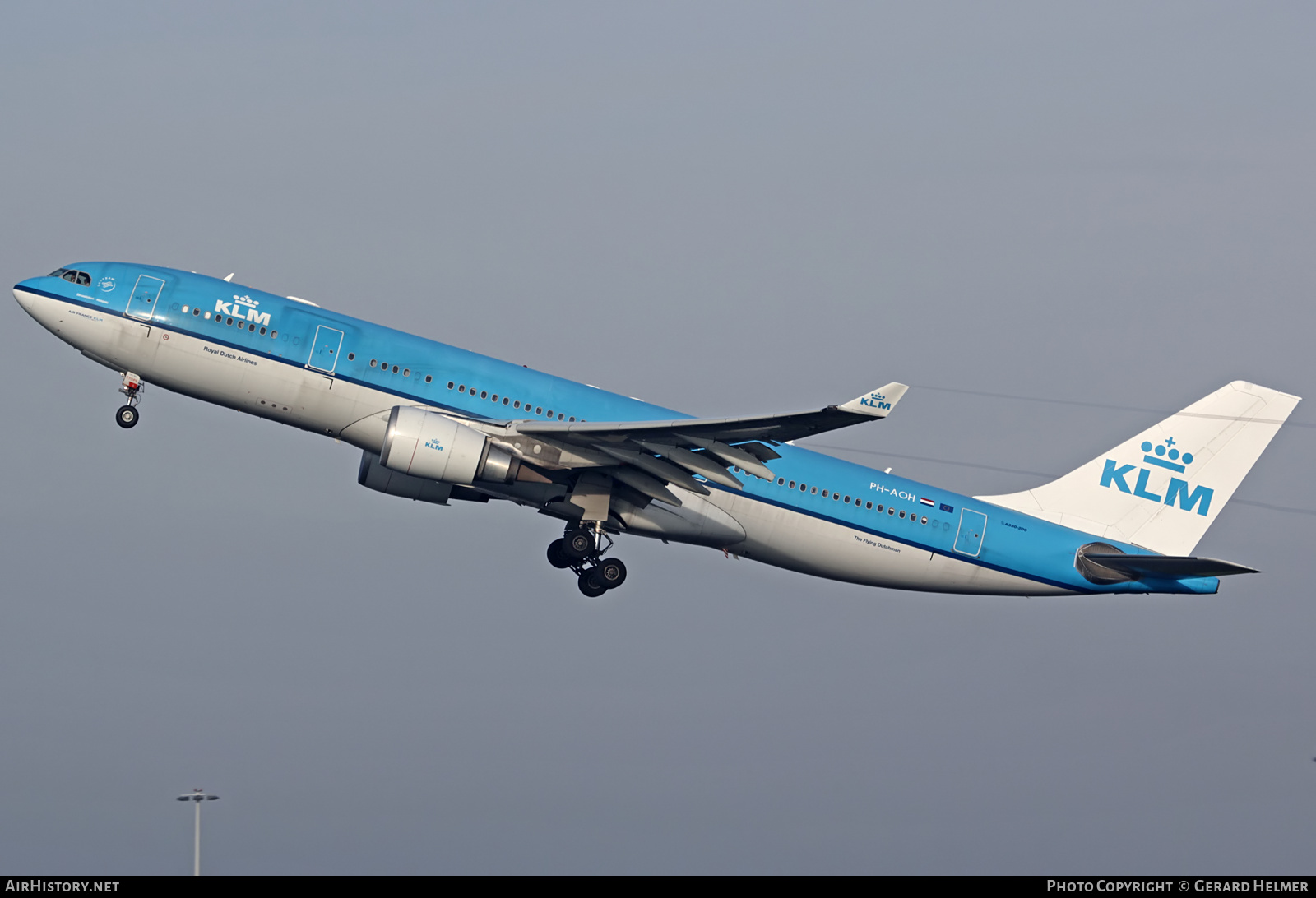 Aircraft Photo of PH-AOH | Airbus A330-203 | KLM - Royal Dutch Airlines | AirHistory.net #94611