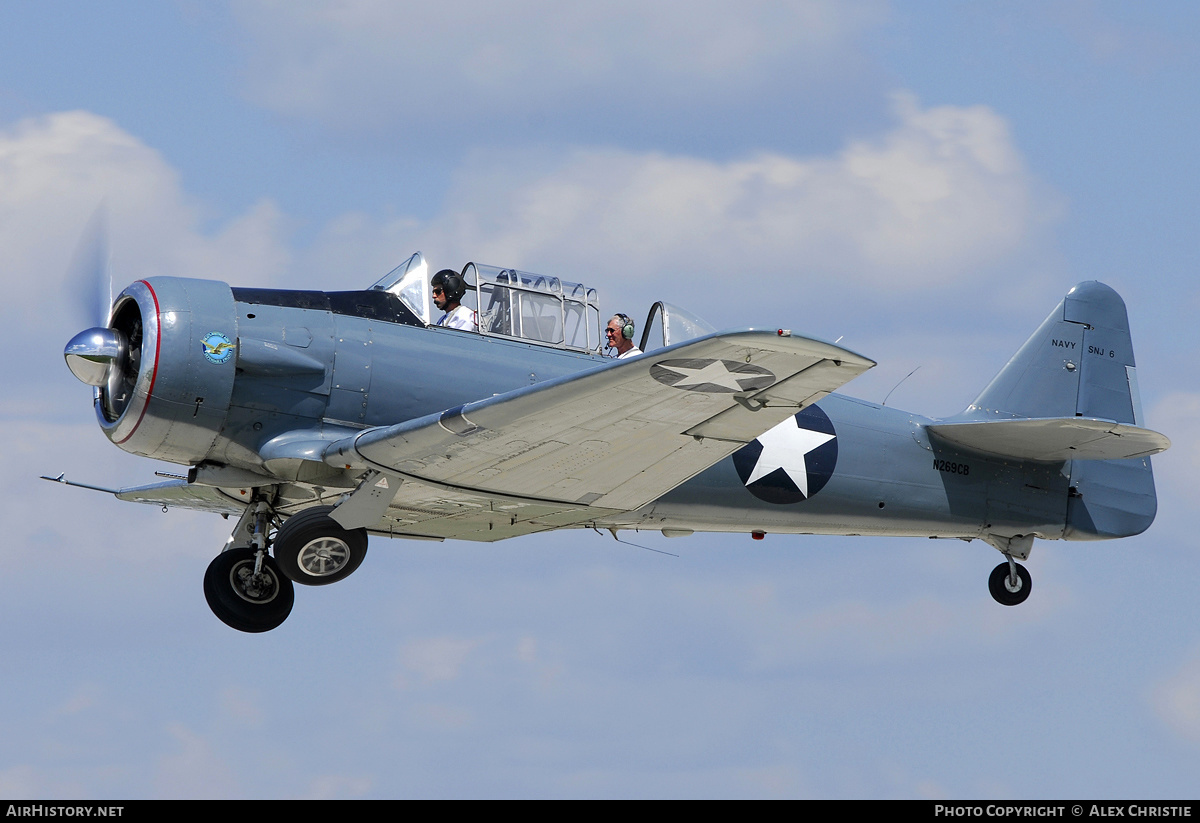 Aircraft Photo of N269CB | North American SNJ-6 Texan | USA - Navy | AirHistory.net #94615