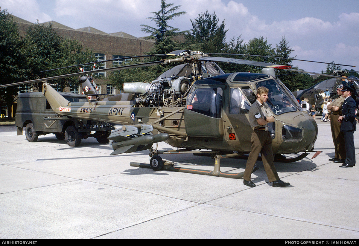 Aircraft Photo of XW616 | Westland Scout AH1 (P-531-2) | UK - Army | AirHistory.net #94629
