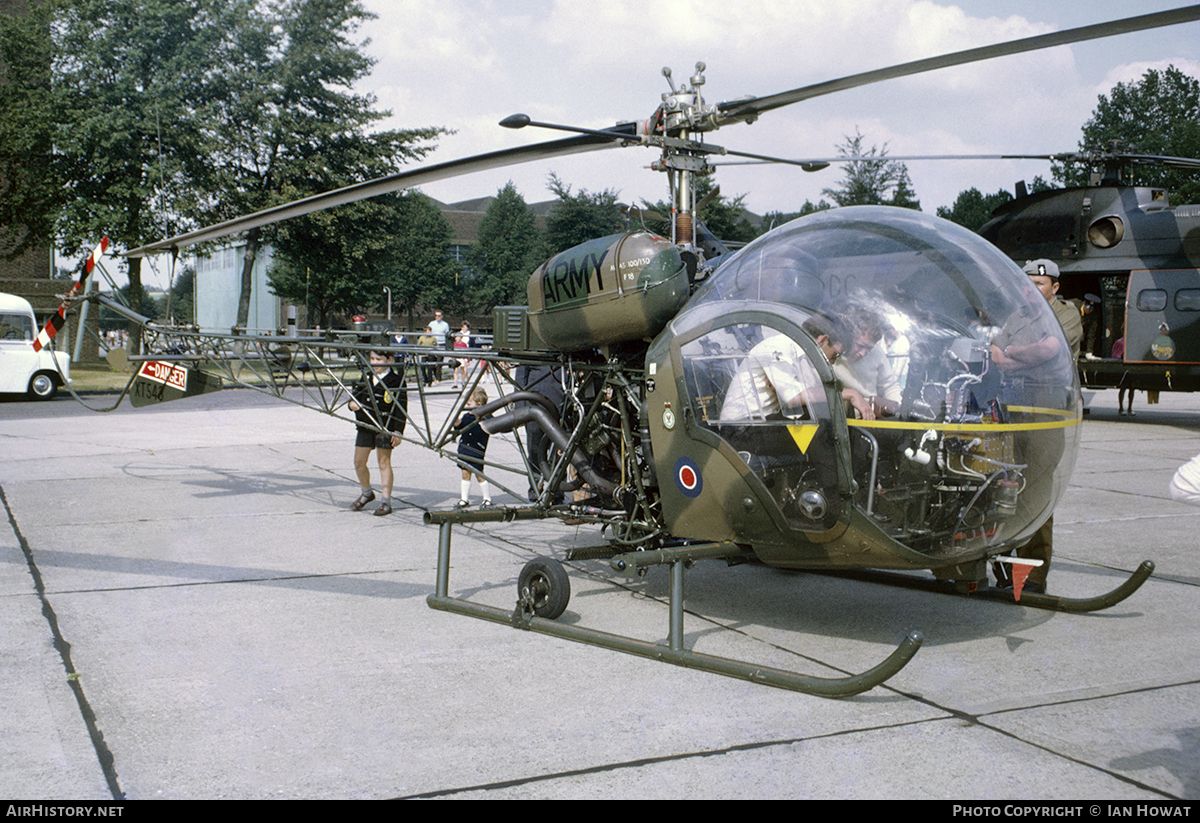 Aircraft Photo of XT543 | Westland-Bell Sioux AH1 (47G-3B-1) | UK - Army | AirHistory.net #94643