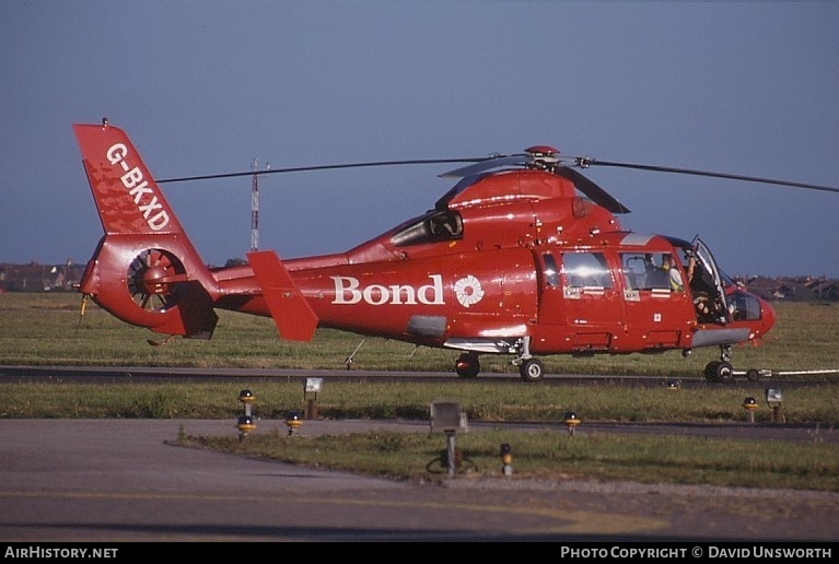 Aircraft Photo of G-BKXD | Aerospatiale SA-365N Dauphin 2 | Bond Helicopters | AirHistory.net #94647