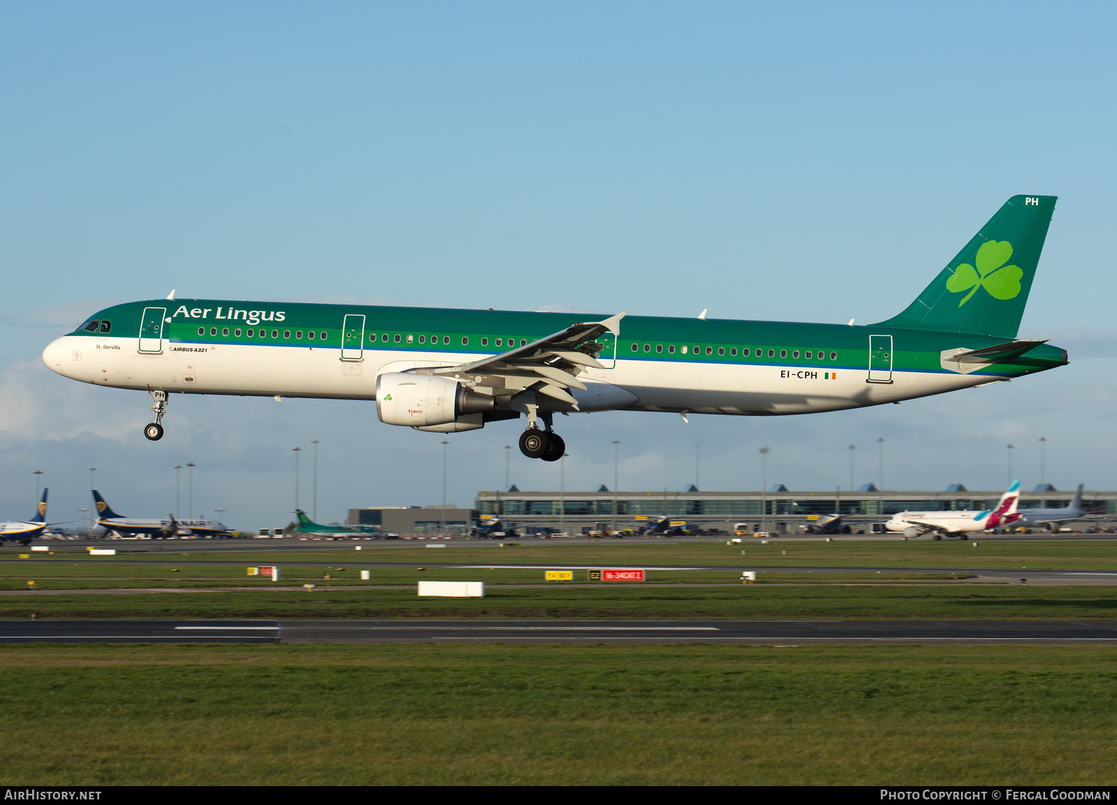 Aircraft Photo of EI-CPH | Airbus A321-211 | Aer Lingus | AirHistory.net #94675