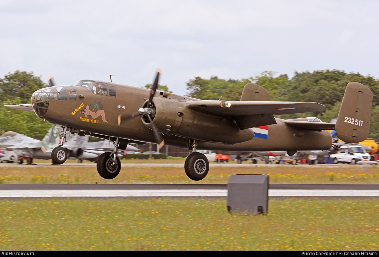 Aircraft Photo of PH-XXV / N5-149 | North American B-25J Mitchell | Koninklijke Luchtmacht Historische Vlucht | Netherlands East Indies - Air Force | AirHistory.net #94676