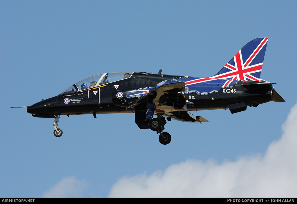 Aircraft Photo of XX245 | British Aerospace Hawk T1 | UK - Air Force | AirHistory.net #94688