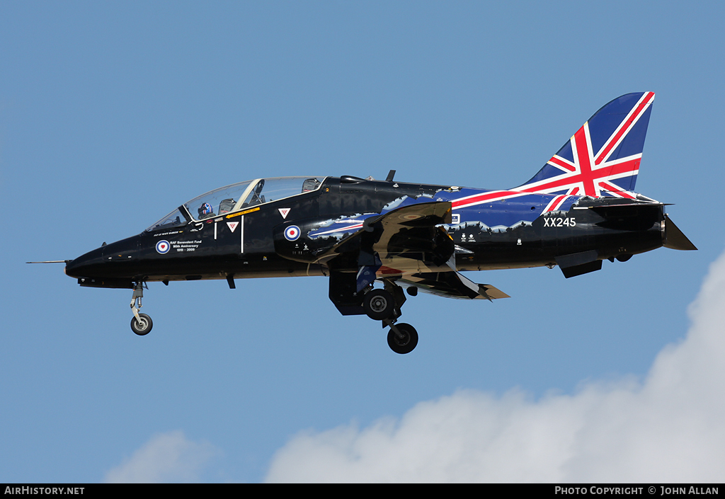 Aircraft Photo of XX245 | British Aerospace Hawk T.1 | UK - Air Force | AirHistory.net #94688