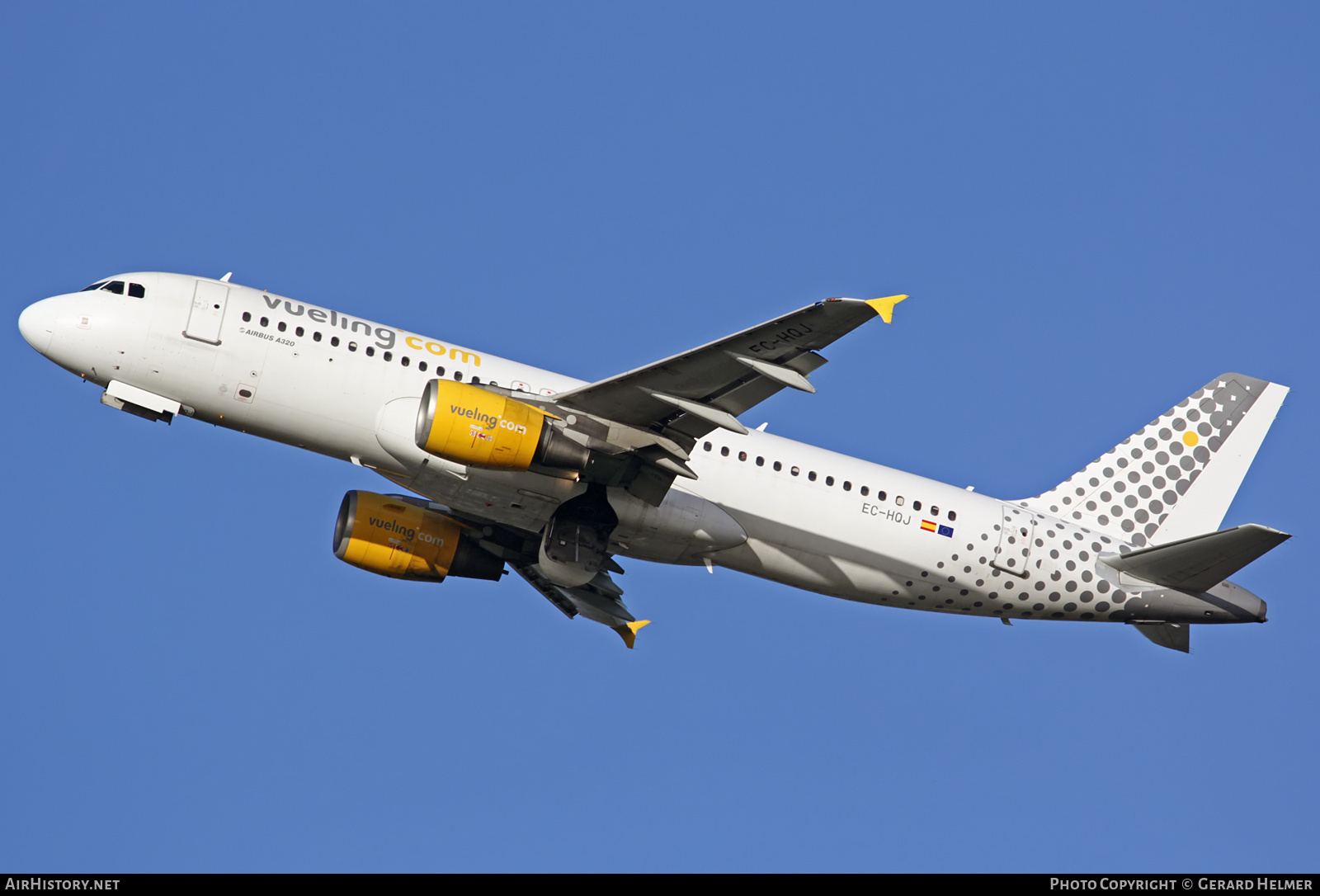 Aircraft Photo of EC-HQJ | Airbus A320-214 | Vueling Airlines | AirHistory.net #94693
