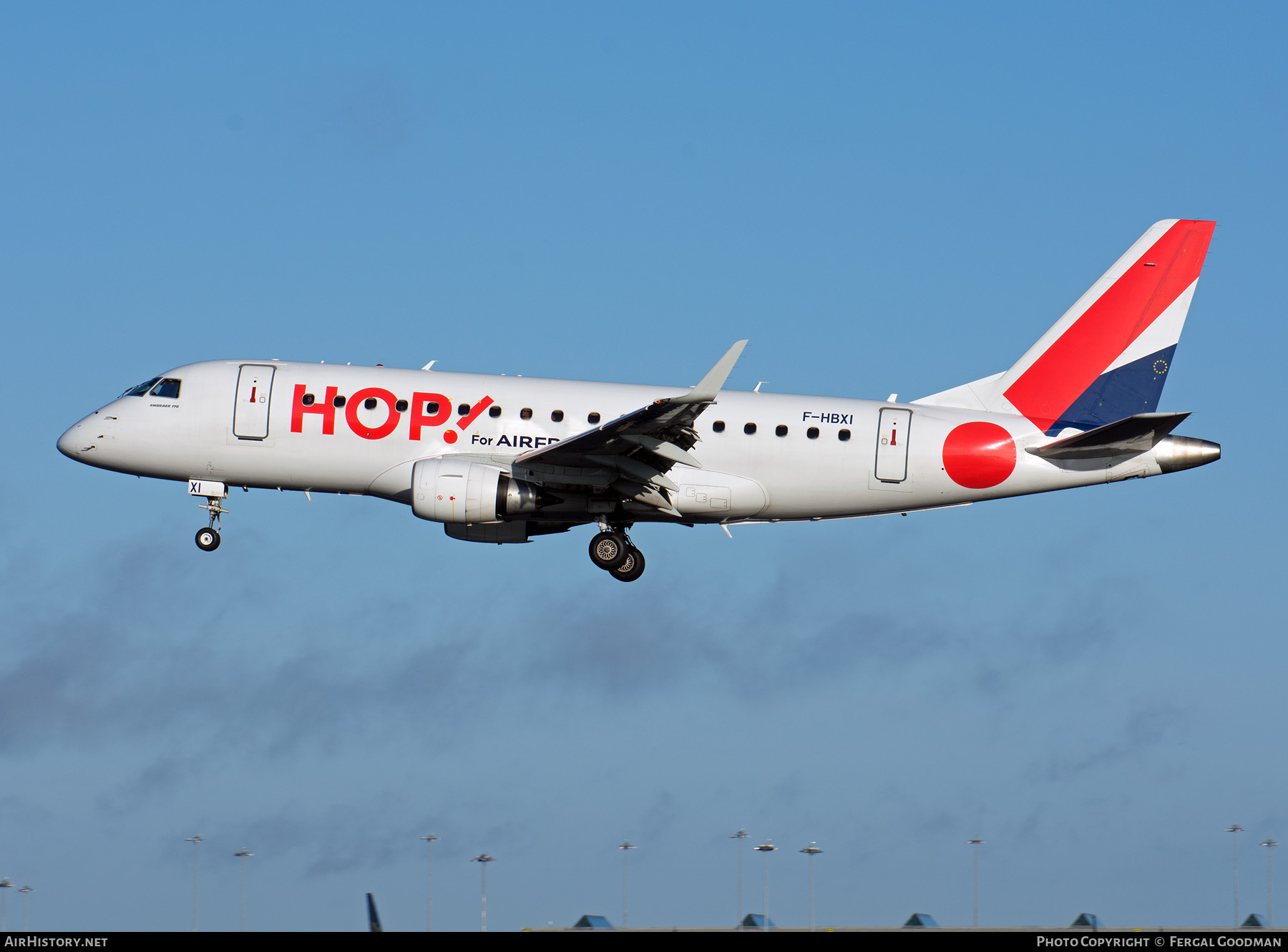 Aircraft Photo of F-HBXI | Embraer 170STD (ERJ-170-100STD) | Hop! | AirHistory.net #94695