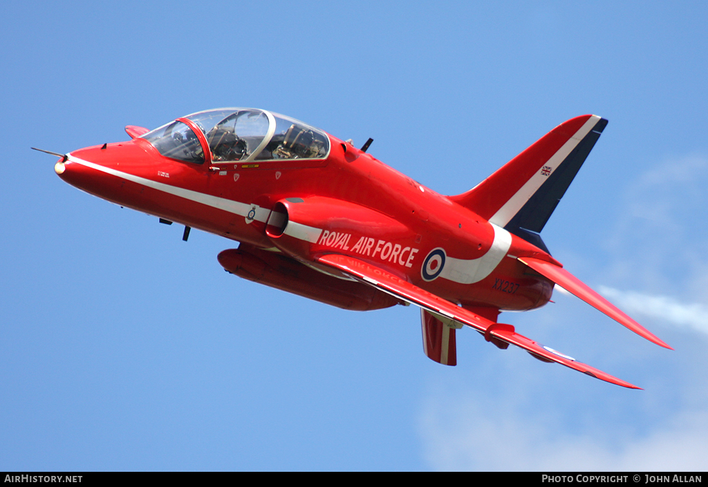 Aircraft Photo of XX237 | British Aerospace Hawk T.1 | UK - Air Force | AirHistory.net #94696