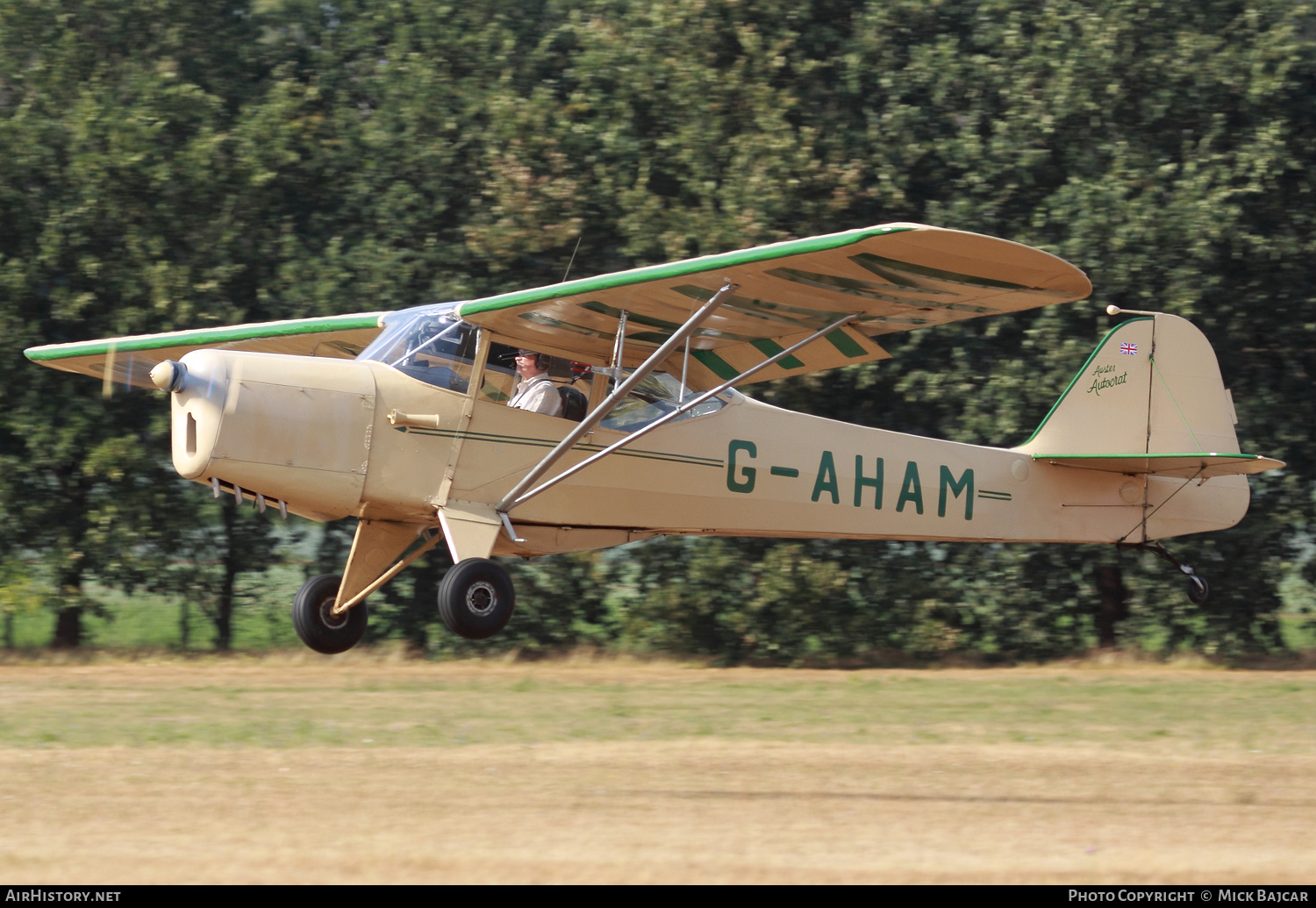 Aircraft Photo of G-AHAM | Auster J-1 Autocrat | AirHistory.net #94701