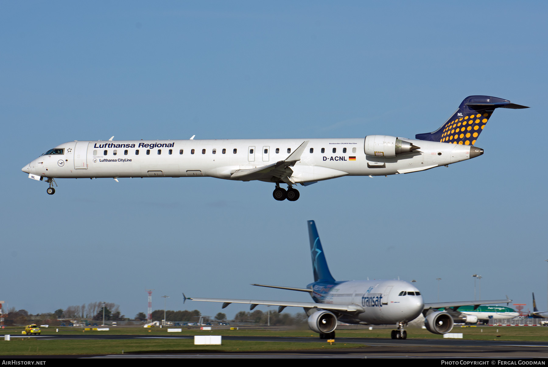 Aircraft Photo of D-ACNL | Bombardier CRJ-900LR (CL-600-2D24) | Lufthansa Regional | AirHistory.net #94703