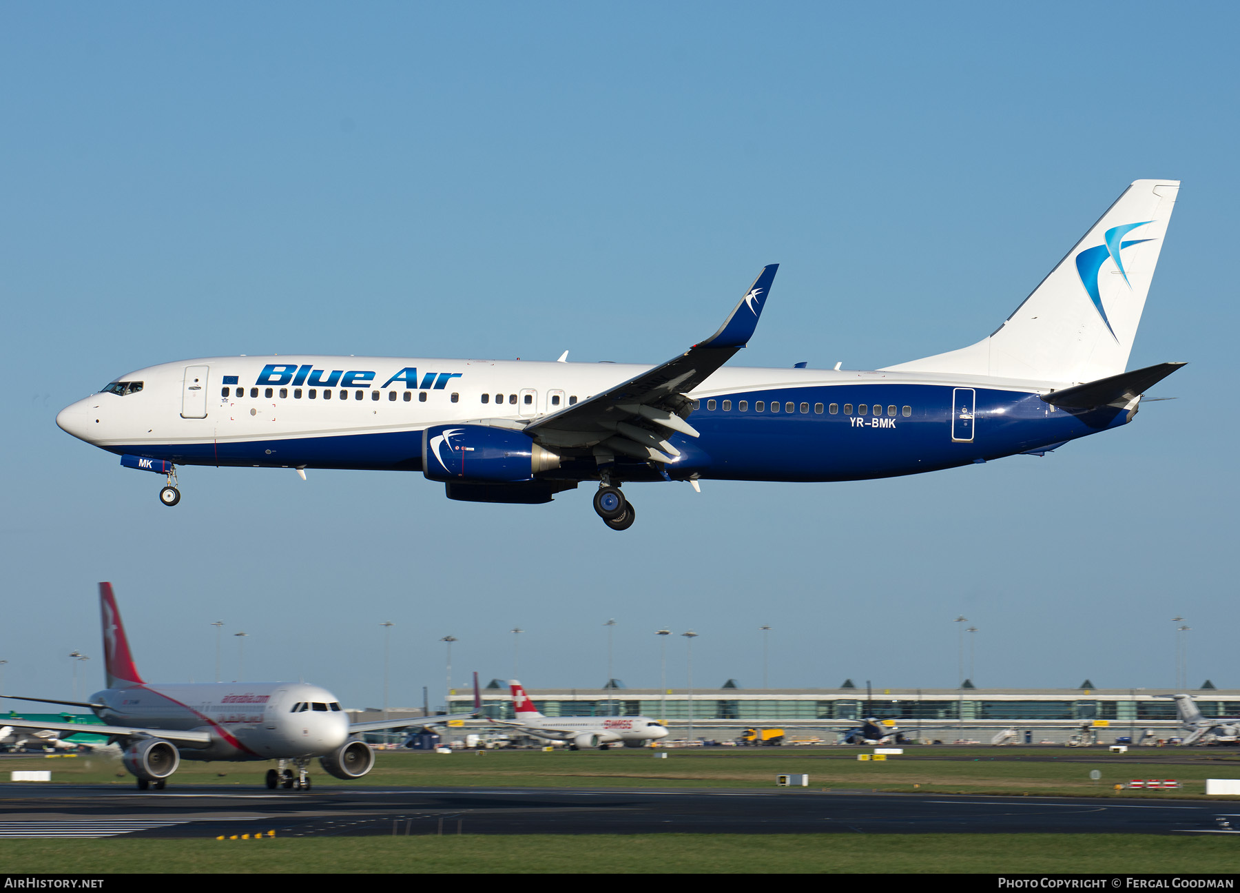 Aircraft Photo of YR-BMK | Boeing 737-82R | Blue Air | AirHistory.net #94711